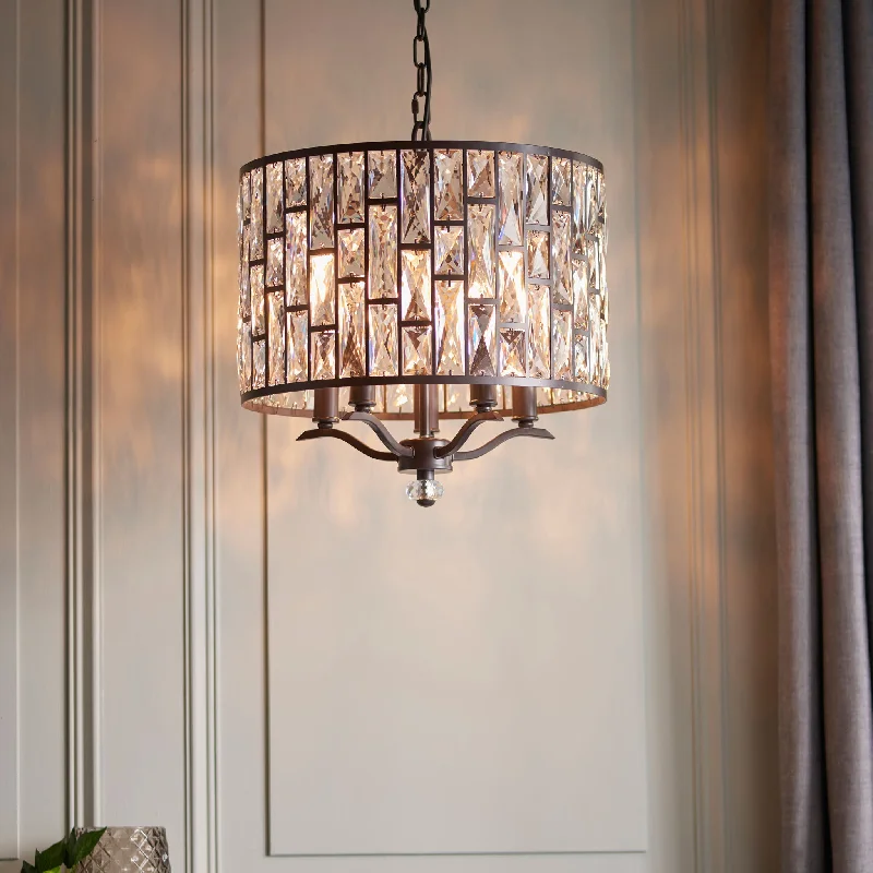 Retro Ceiling Lights Inspired by the 1950s and 1960s DesignBelle 5lt pendant