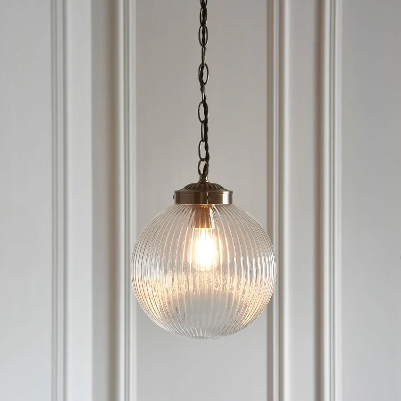 Industrial Style Ceiling Lights with Exposed Bulbs and Metal CagesBrydon Pendant