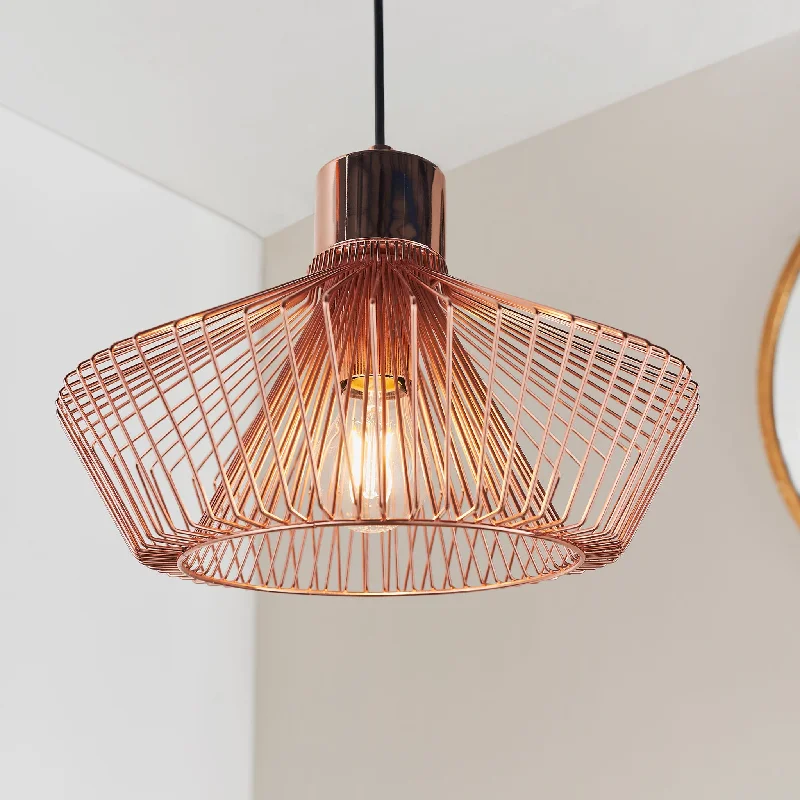 Rustic Ceiling Lights with Reclaimed Wood and Distressed FinishesKimberley Pendant