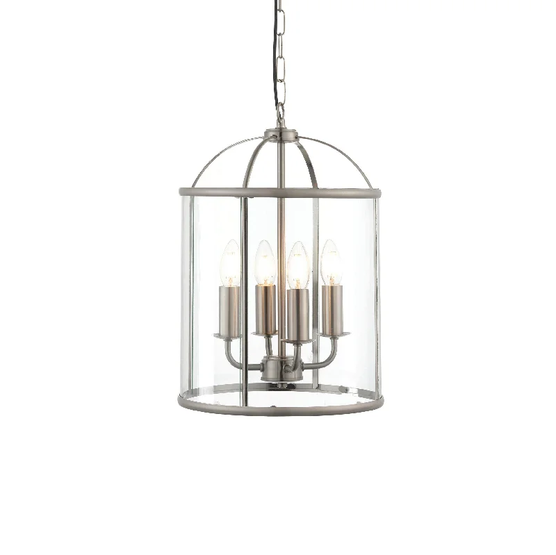 Contemporary Ceiling Lights with Unique, Abstract ShapesLambeth 4lt pendant