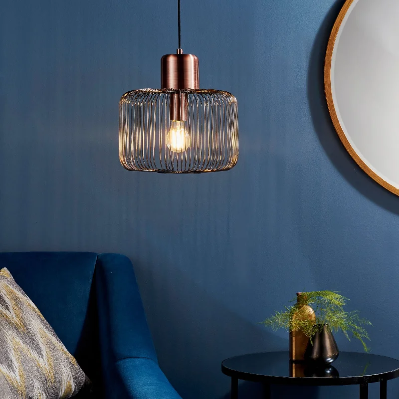 Tropical - Themed Ceiling Lights with Palm - Leaf Shapes and Rattan WrapsNicola Pendant Tropical - Themed Ceiling Lights with Palm - Leaf Shapes and Rattan WrapsNicola Pendant
