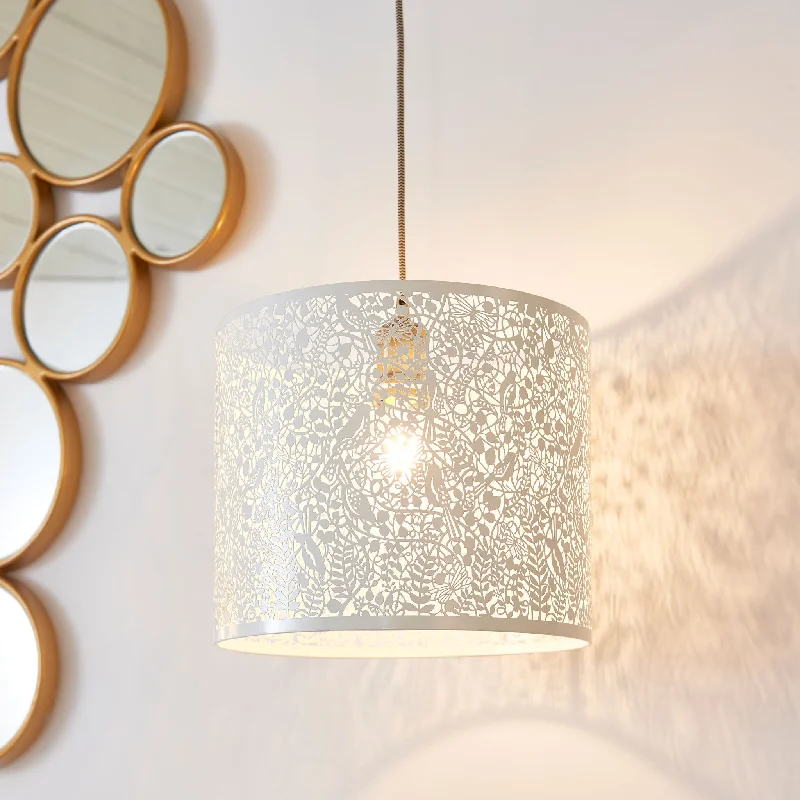 Art Deco Ceiling Lights with Geometric Patterns and Metallic FinishesSecret garden 300mm pendant shade Art Deco Ceiling Lights with Geometric Patterns and Metallic FinishesSecret garden 300mm pendant shade