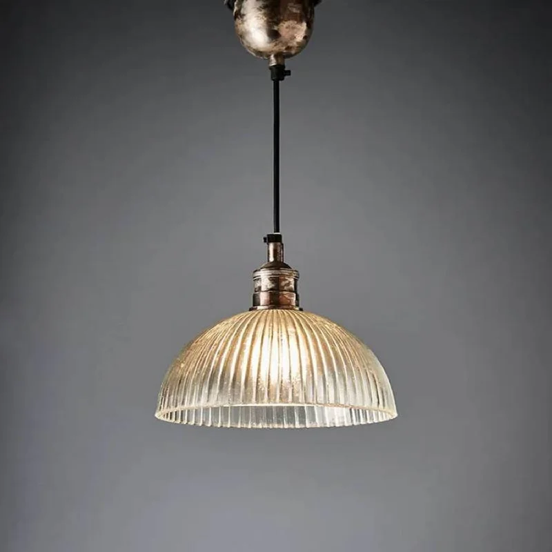 African - Inspired Ceiling Lights with Tribal Patterns and Natural MaterialsFratelli Pendant Light 1x40w E27 in Antique Silver
