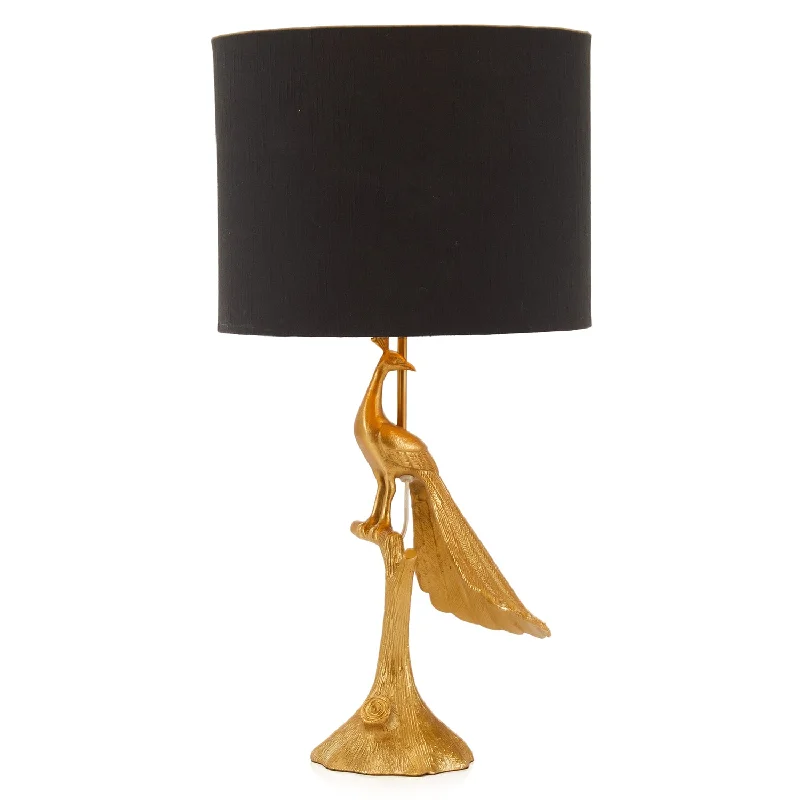 coastal style table lamps with nautical elements for beach housesGolden Peacock Table Lamp coastal style table lamps with nautical elements for beach housesGolden Peacock Table Lamp