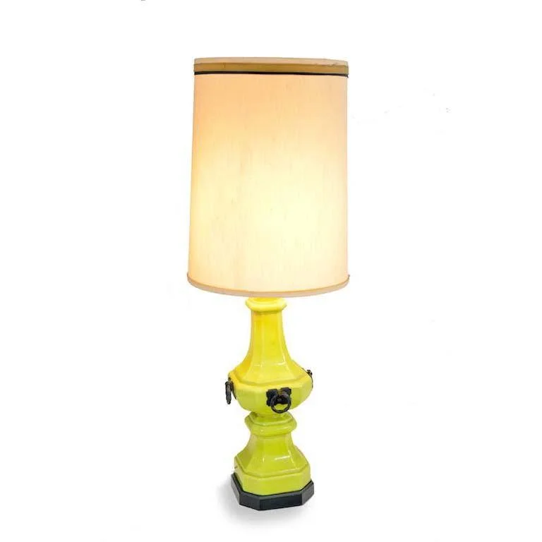 industrial style table lamps with exposed bulbs for loft apartmentsGreen Ceramic Table Lamp with Black Door Knockers industrial style table lamps with exposed bulbs for loft apartmentsGreen Ceramic Table Lamp with Black Door Knockers