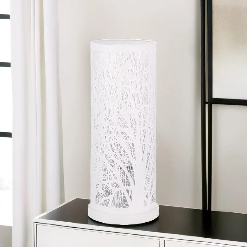 crystal table lamps with dazzling prisms for a glamorous effectHambleton Table Lamp Laser Cut in Satin Nickel w/ Black or White Shade crystal table lamps with dazzling prisms for a glamorous effectHambleton Table Lamp Laser Cut in Satin Nickel w/ Black or White Shade