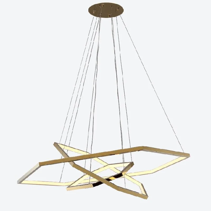 Retro Ceiling Lights Inspired by the 1950s and 1960s DesignHOOP CORNERED LED PENDANT Retro Ceiling Lights Inspired by the 1950s and 1960s DesignHOOP CORNERED LED PENDANT
