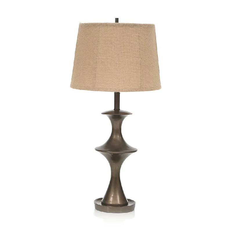 modern minimalist table lamps for contemporary living roomsHour Glass Base Lamp