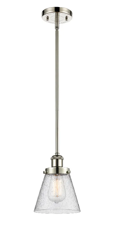 Contemporary Ceiling Lights with Unique, Abstract ShapesOne Light Mini Pendant