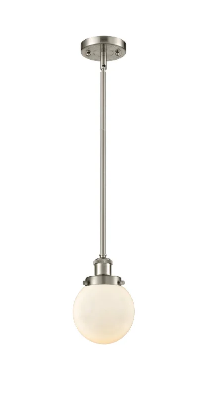 Glass Ceiling Lights with Frosted, Colored, or Etched GlassLED Mini Pendant