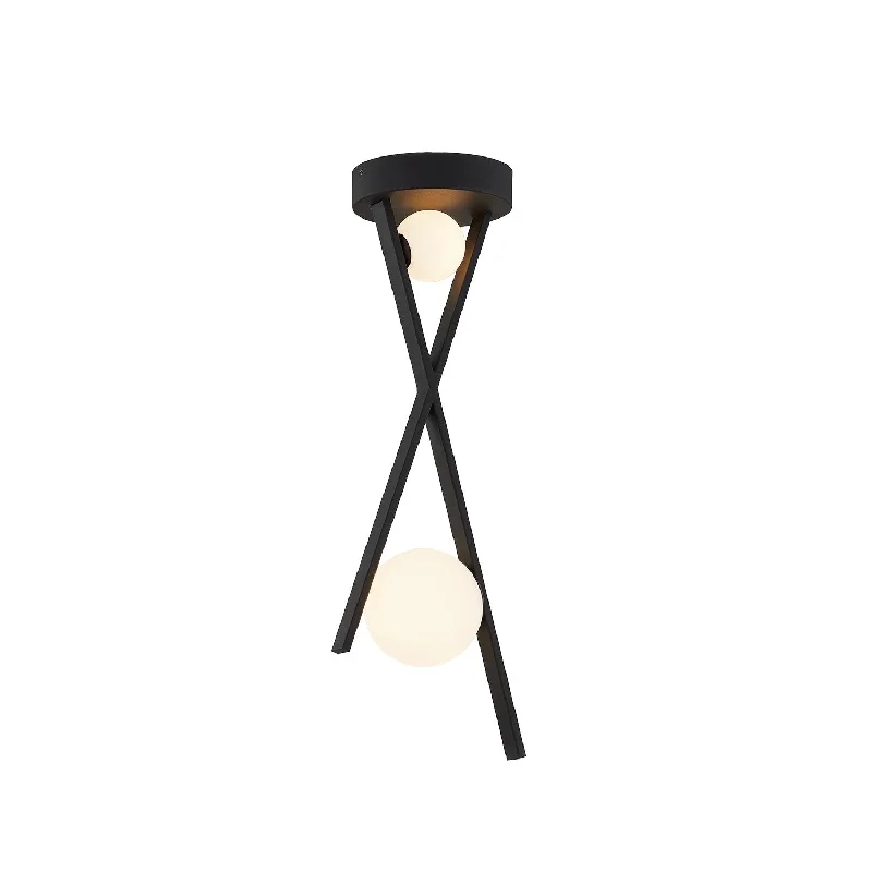 Art Nouveau Ceiling Lights with Organic, Flowing ShapesJustice Designs Stix FSN-4017-OPAL-MBLK Pendant Light - Matte Black Art Nouveau Ceiling Lights with Organic, Flowing ShapesJustice Designs Stix FSN-4017-OPAL-MBLK Pendant Light - Matte Black