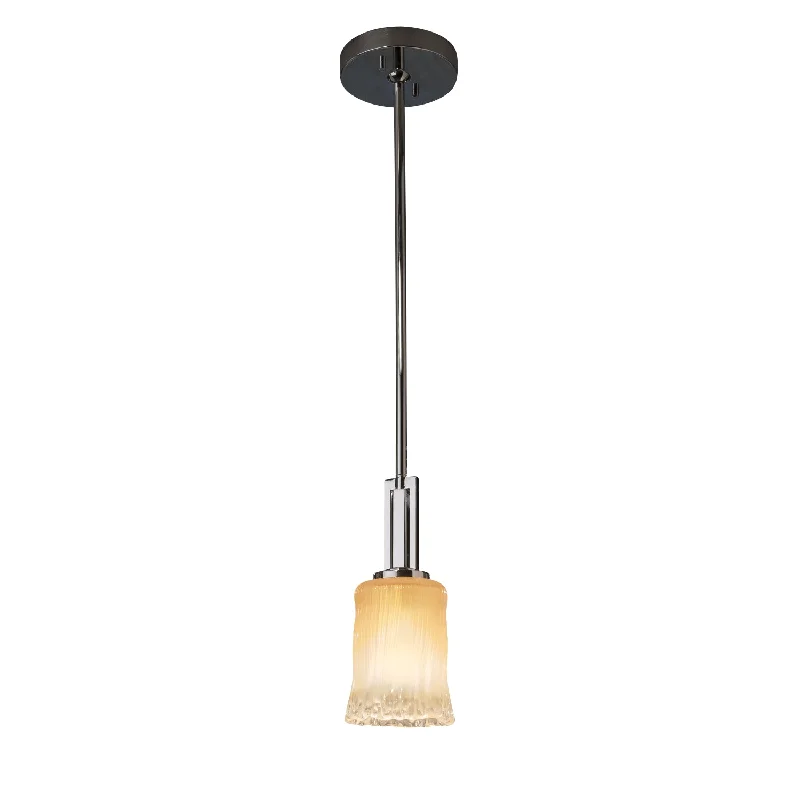 Industrial Style Ceiling Lights with Exposed Bulbs and Metal CagesJustice Designs Veneto Luce GLA-8445-16-GLDC-CROM Pendant Light - Polished Chrome Industrial Style Ceiling Lights with Exposed Bulbs and Metal CagesJustice Designs Veneto Luce GLA-8445-16-GLDC-CROM Pendant Light - Polished Chrome