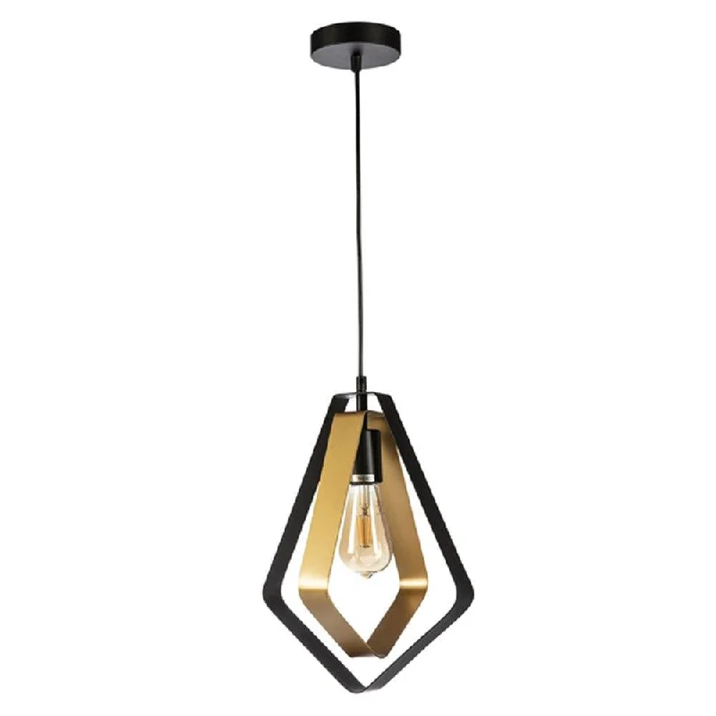 Victorian - Inspired Ceiling Lights with Ornate Crystal ChandeliersKreola Pendant Light in Black and Gold Victorian - Inspired Ceiling Lights with Ornate Crystal ChandeliersKreola Pendant Light in Black and Gold