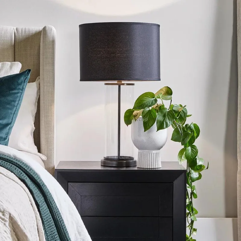 glass table lamps with a frosted surface for soft light diffusionLeft Bank Table Lamp Black, White, Natural, Navy B12259~B12270 glass table lamps with a frosted surface for soft light diffusionLeft Bank Table Lamp Black, White, Natural, Navy B12259~B12270