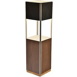 fabric table lamps with a linen shade for a relaxed and breathable lookLight Box Pedestal fabric table lamps with a linen shade for a relaxed and breathable lookLight Box Pedestal