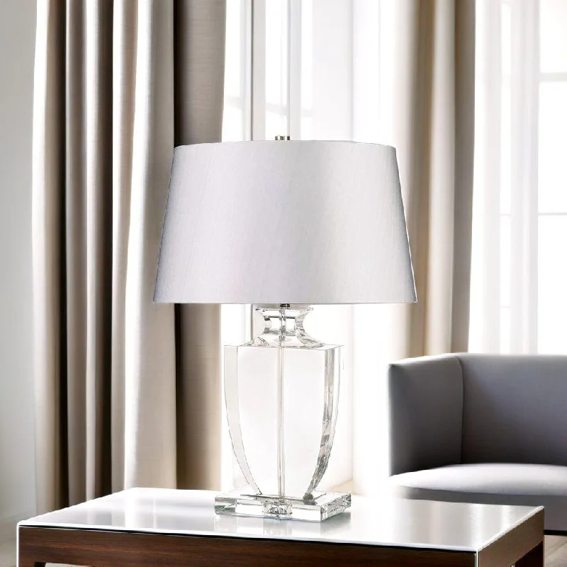 mid century modern table lamps with iconic designs for a stylish studyLiona Table Lamp Clear Crystal ELS.LIONA-TL Elstead Lighting mid century modern table lamps with iconic designs for a stylish studyLiona Table Lamp Clear Crystal ELS.LIONA-TL Elstead Lighting