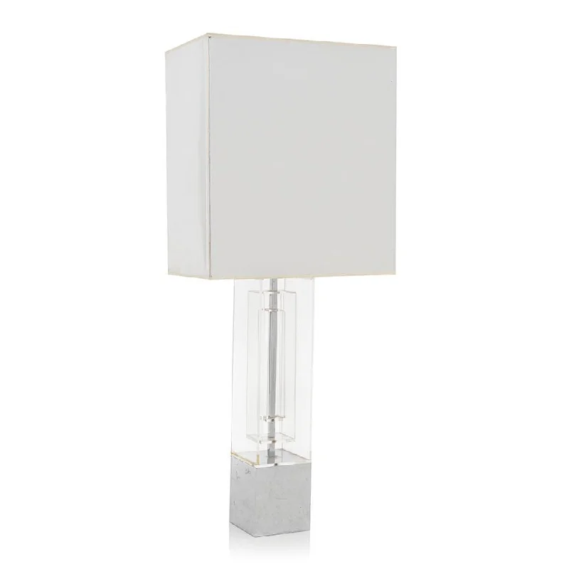 coastal style table lamps with nautical elements for beach housesLucite Cube Base Table Lamp coastal style table lamps with nautical elements for beach housesLucite Cube Base Table Lamp