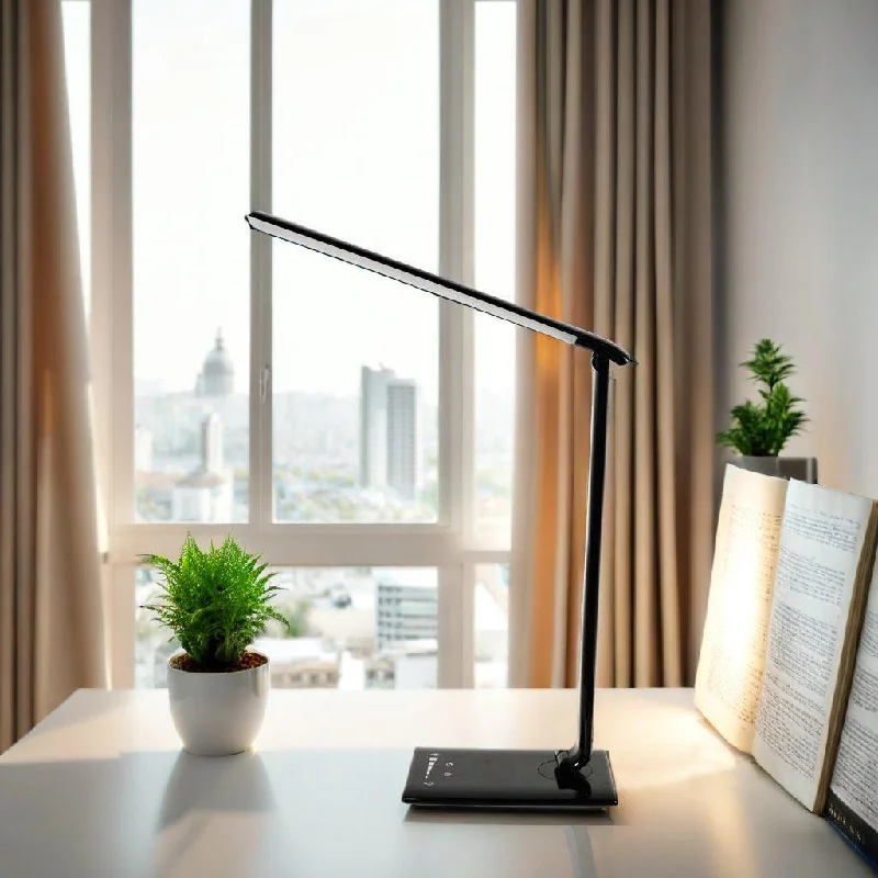 bohemian table lamps with colorful patterns for eclectic bedroomsLED Touch Dimming Lamp with USB Port in Black or White bohemian table lamps with colorful patterns for eclectic bedroomsLED Touch Dimming Lamp with USB Port in Black or White