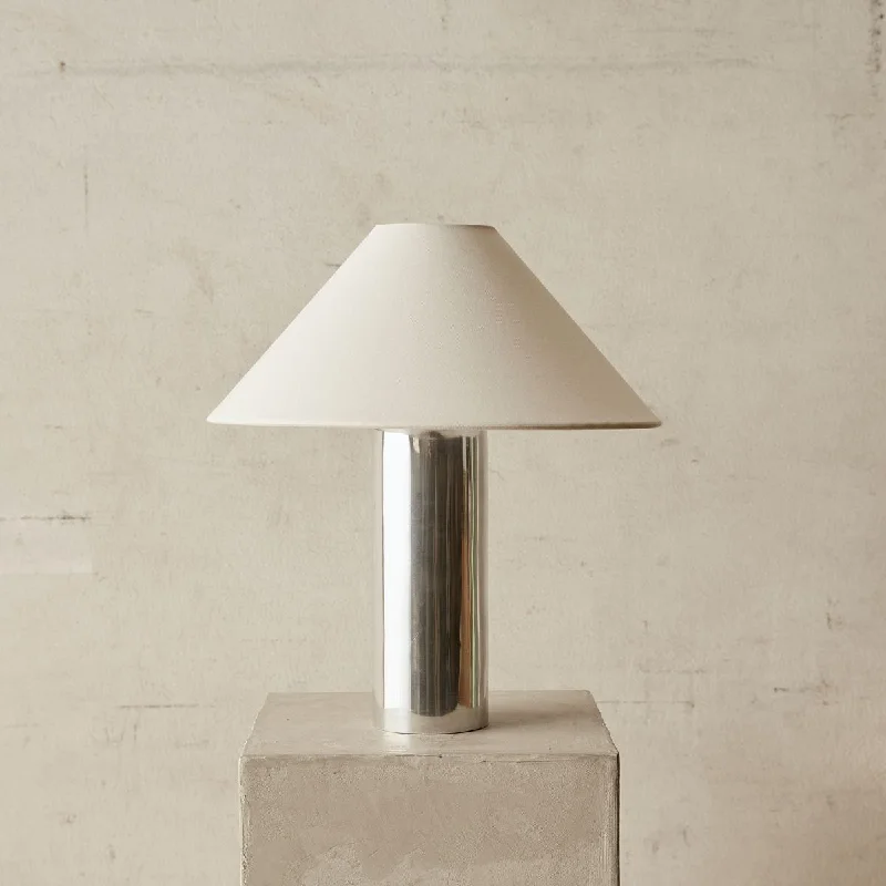leather table lamps with a distressed texture for a rugged charmTheo Lamp
