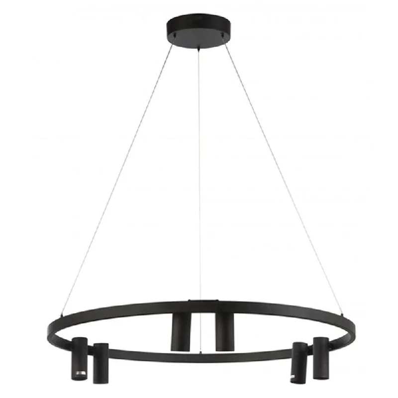 Crystal Ceiling Lights with High - Quality Swarovski CrystalsMentera LED Pendant Light Round 6Lt 42w in Black Crystal Ceiling Lights with High - Quality Swarovski CrystalsMentera LED Pendant Light Round 6Lt 42w in Black