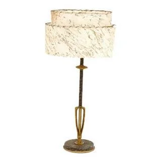 crystal table lamps with dazzling prisms for a glamorous effectMetal Lamp
