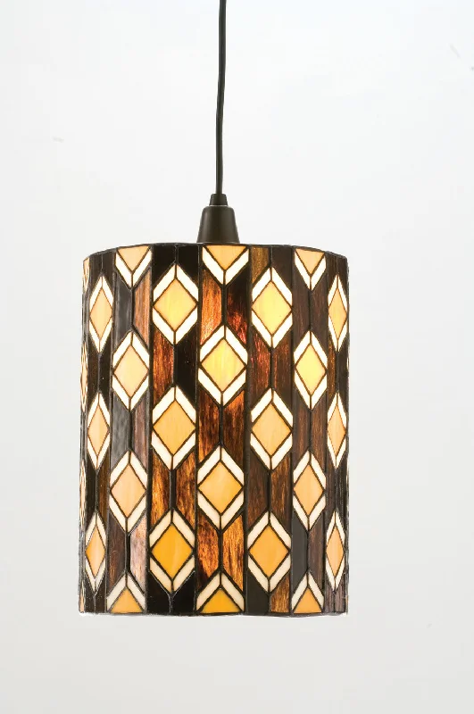Moroccan Ceiling Lights with Colorful Stained Glass and Geometric CarvingsOne Light Pendant Moroccan Ceiling Lights with Colorful Stained Glass and Geometric CarvingsOne Light Pendant