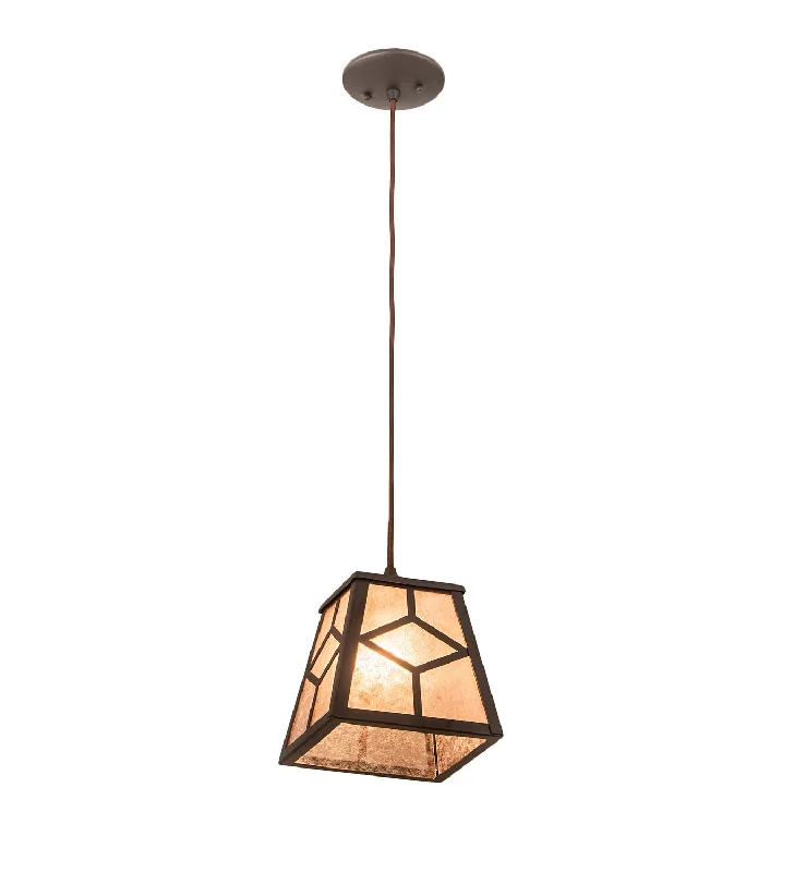 Indian - Themed Ceiling Lights with Intricate Filigree and Mirror WorkOne Light Mini Pendant Indian - Themed Ceiling Lights with Intricate Filigree and Mirror WorkOne Light Mini Pendant