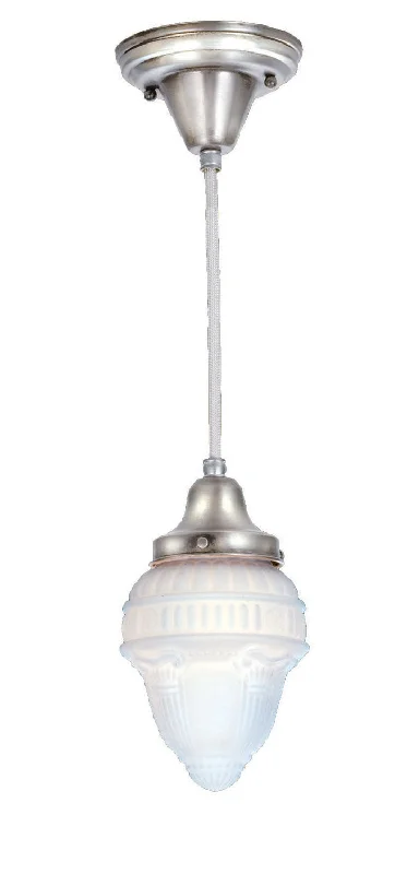 Industrial Style Ceiling Lights with Exposed Bulbs and Metal CagesOne Light Mini Pendant