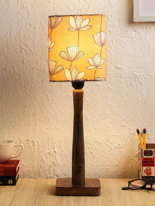 gothic style table lamps with dark finishes for a mysterious lookMustard Flora Wooden Lamp gothic style table lamps with dark finishes for a mysterious lookMustard Flora Wooden Lamp