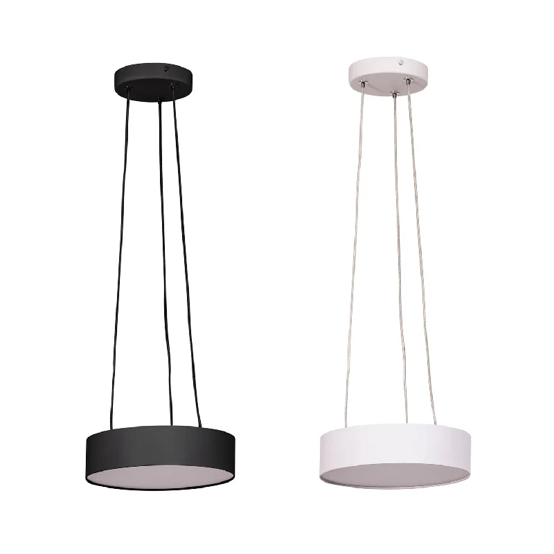Bohemian Ceiling Lights with Beads, Tassels, and Colorful GlassNella LED Pendant Light CCT 20w in Black or White Havit Lighting - HV5892T Bohemian Ceiling Lights with Beads, Tassels, and Colorful GlassNella LED Pendant Light CCT 20w in Black or White Havit Lighting - HV5892T