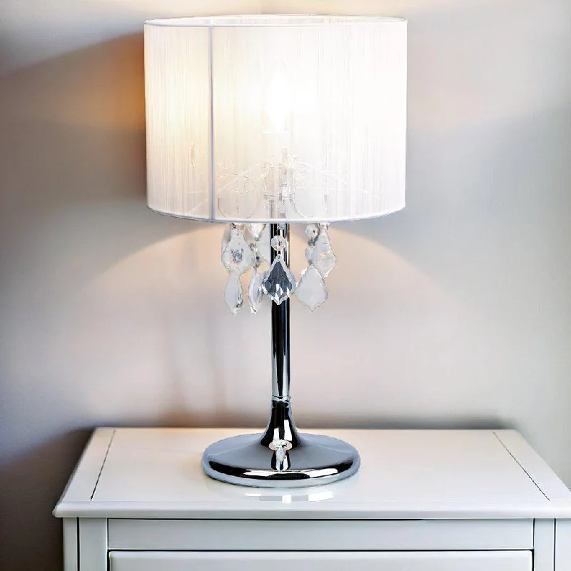 rustic farmhouse table lamps for cozy kitchensEmma Crystal Table Lamp - Chrome, Black or White String Shade, 450mm High, PL0024 rustic farmhouse table lamps for cozy kitchensEmma Crystal Table Lamp - Chrome, Black or White String Shade, 450mm High, PL0024