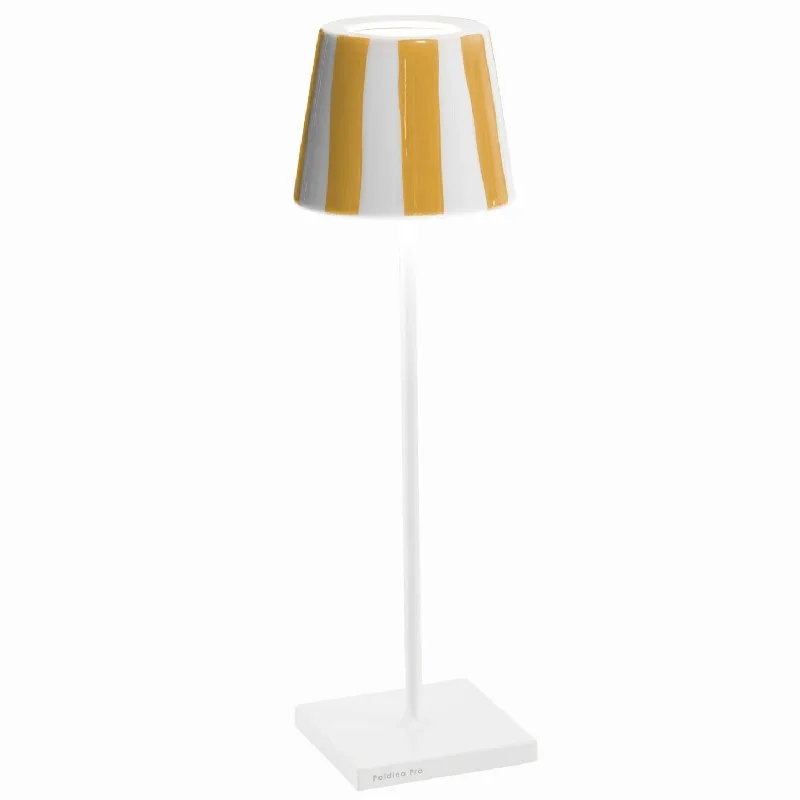 White/Yellow Stripes