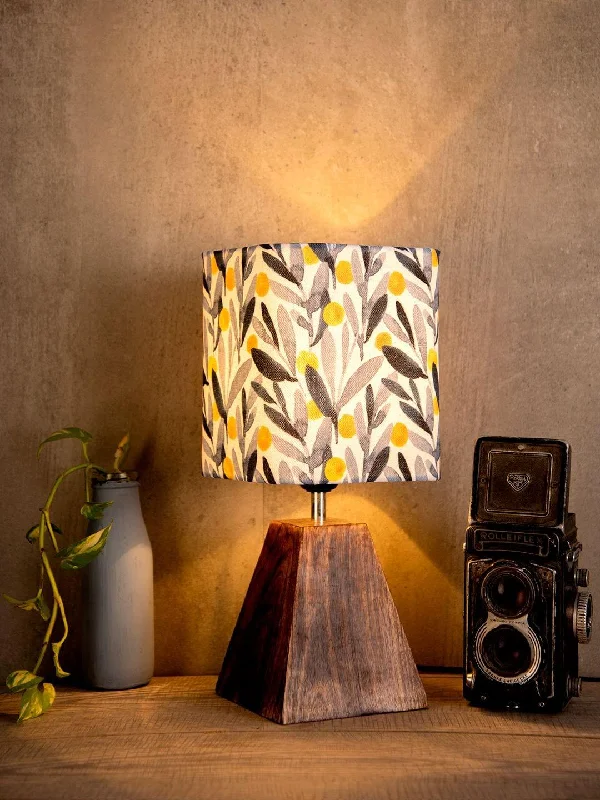 leather table lamps with a distressed texture for a rugged charmPyramid Leafy Print Lamp leather table lamps with a distressed texture for a rugged charmPyramid Leafy Print Lamp
