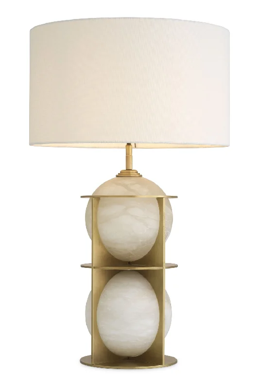 art deco table lamps with geometric shapes for a retro touchRound Alabaster Table Lamp | Eichholtz Eternity art deco table lamps with geometric shapes for a retro touchRound Alabaster Table Lamp | Eichholtz Eternity