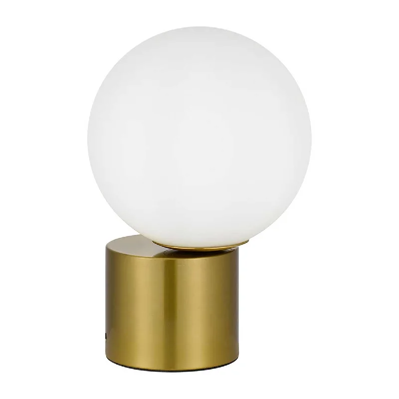glass table lamps with a frosted surface for soft light diffusionNovio Table Lamp