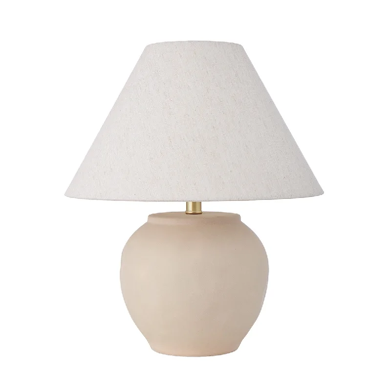 ceramic table lamps with hand painted designs for an artistic touchStone Effect Table Lamp