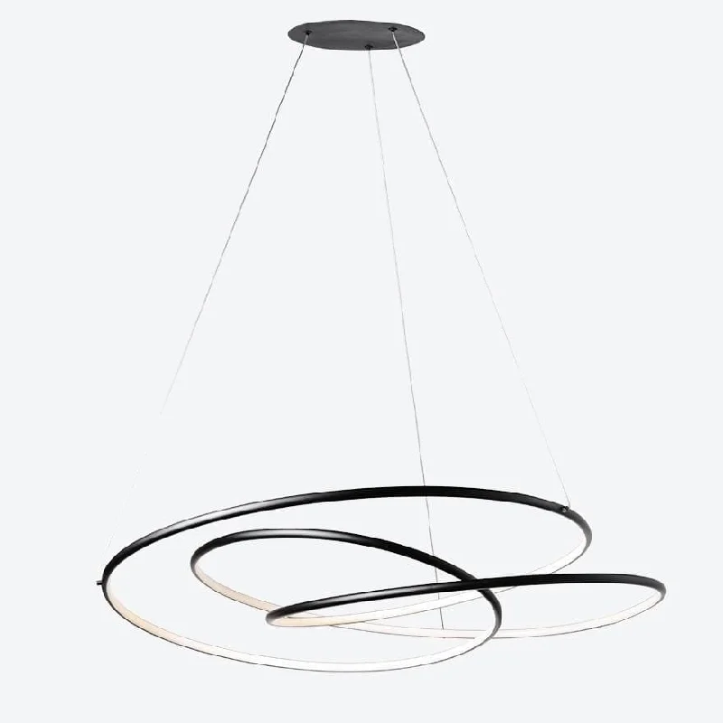 Tropical - Themed Ceiling Lights with Palm - Leaf Shapes and Rattan WrapsSPIN 900
