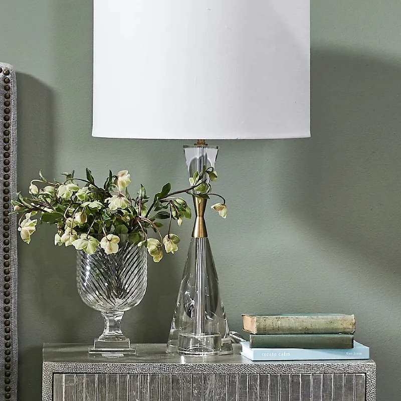 mid century modern table lamps with iconic designs for a stylish studySpirit Crystal Table Lamp Nickel with Brass Belt 12181 mid century modern table lamps with iconic designs for a stylish studySpirit Crystal Table Lamp Nickel with Brass Belt 12181