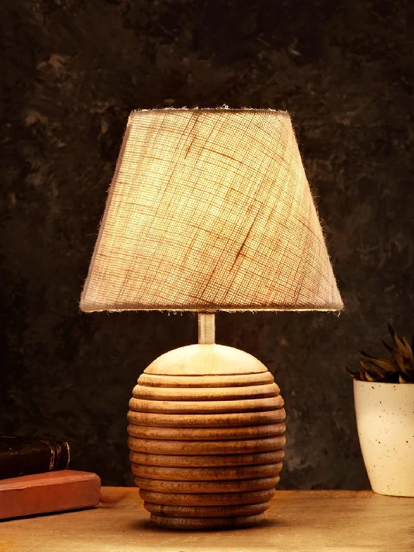 crystal table lamps with dazzling prisms for a glamorous effectStriped Wooden Brown Lamp with White Jute Shade crystal table lamps with dazzling prisms for a glamorous effectStriped Wooden Brown Lamp with White Jute Shade
