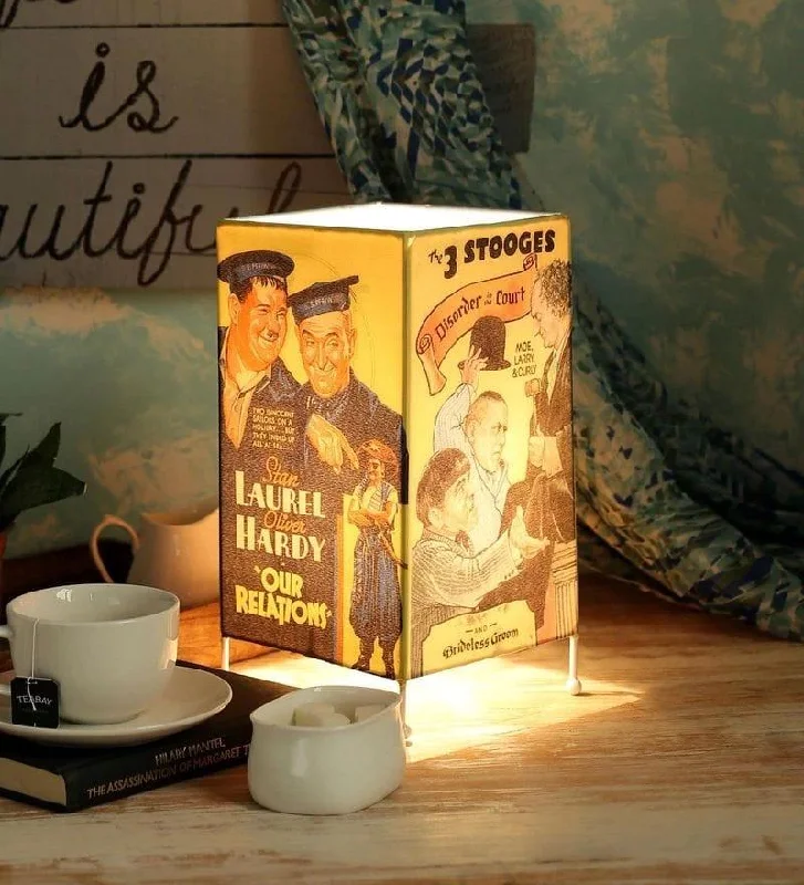 modern minimalist table lamps for contemporary living roomsThe Comedy Kings Lamp