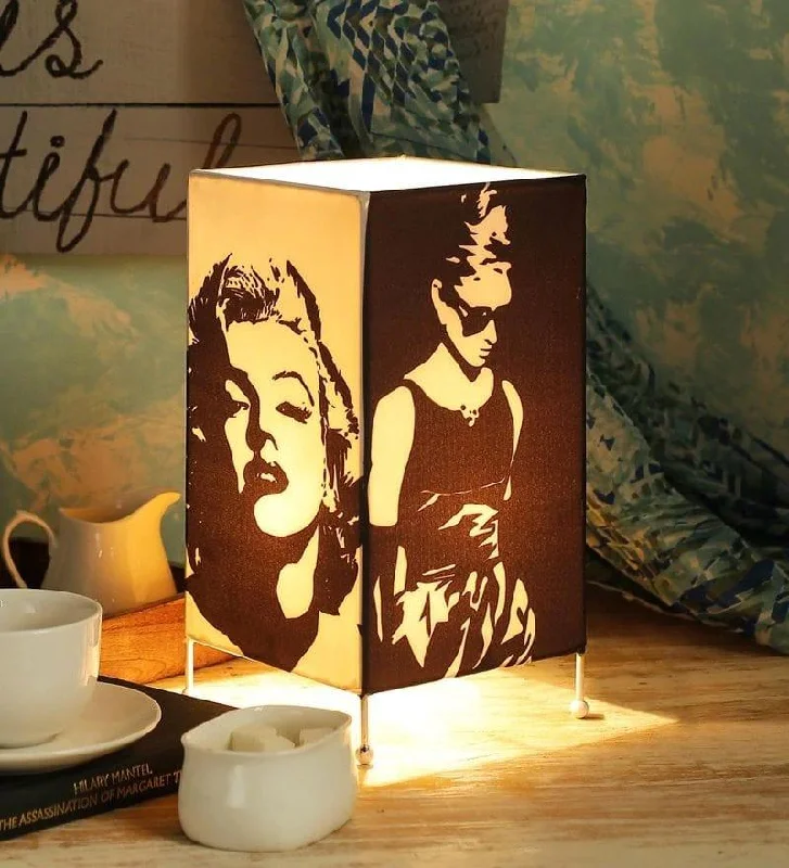 art deco table lamps with geometric shapes for a retro touchThe Legends Lamp