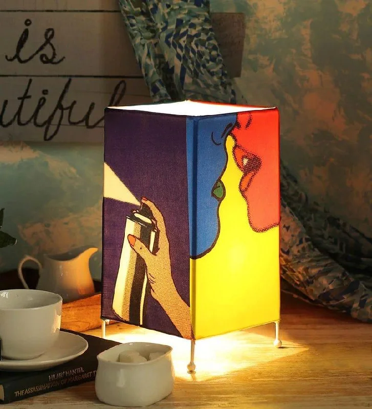 metal table lamps with a matte black finish for a sleek appearanceThe Sins Lamp