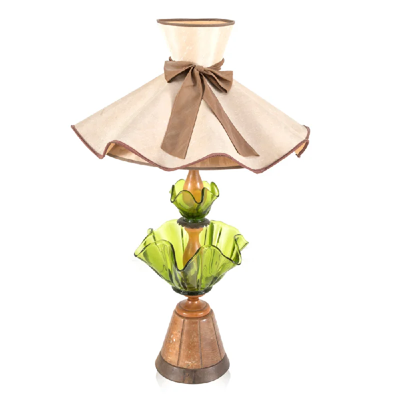 leather table lamps with a distressed texture for a rugged charmGreen Wavy Glass Table Lamp leather table lamps with a distressed texture for a rugged charmGreen Wavy Glass Table Lamp