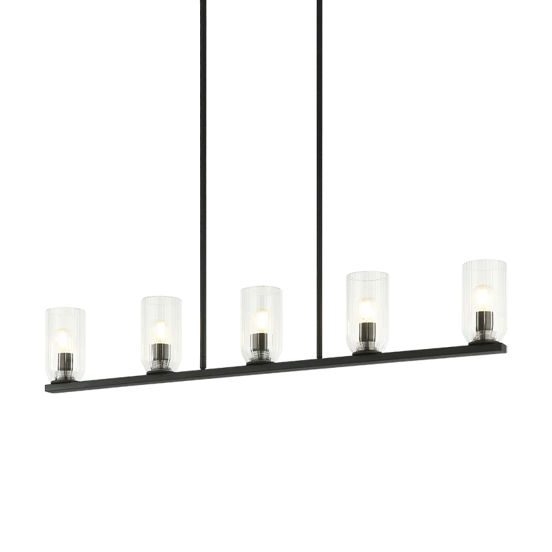 African - Inspired Ceiling Lights with Tribal Patterns and Natural MaterialsWestlock Linear Pendant African - Inspired Ceiling Lights with Tribal Patterns and Natural MaterialsWestlock Linear Pendant