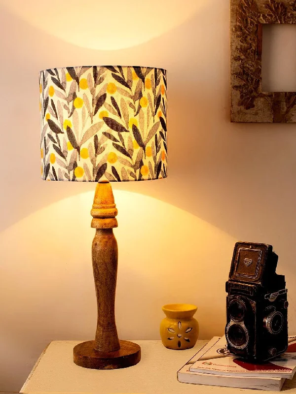 modern minimalist table lamps for contemporary living roomsWooden Leafy Print Lamp modern minimalist table lamps for contemporary living roomsWooden Leafy Print Lamp