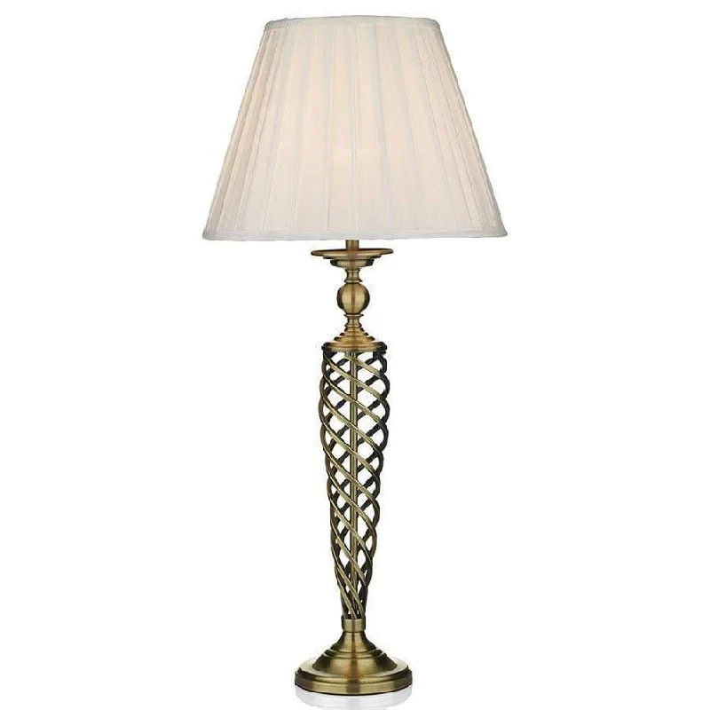 leather table lamps with a distressed texture for a rugged charmZaragoza Table Lamp Complete With Shade Antique Brass leather table lamps with a distressed texture for a rugged charmZaragoza Table Lamp Complete With Shade Antique Brass