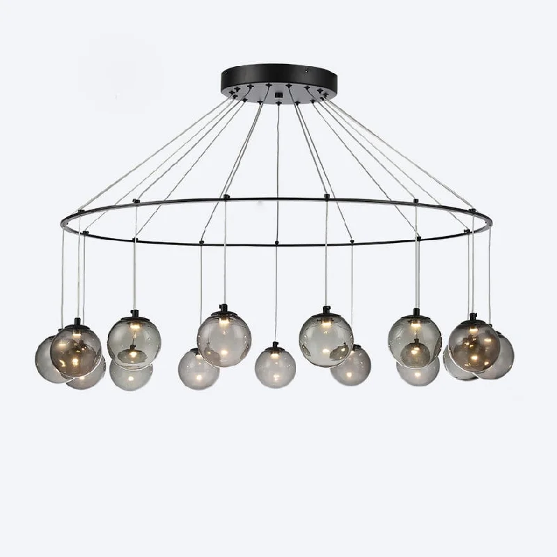 Japanese - Inspired Ceiling Lights with Shoji - Screen - like DiffusersZORO ROUND 15 LED PENDANT DIMMABLE Japanese - Inspired Ceiling Lights with Shoji - Screen - like DiffusersZORO ROUND 15 LED PENDANT DIMMABLE